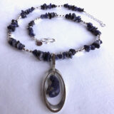 Jazzy blue 60s Sodalite